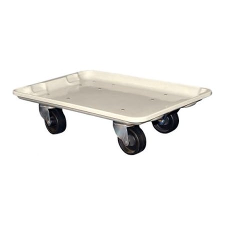 Mfg Tray Molded Fiberglass Toteline Dolly 780338 for 19-3/4" x 12-1/2" x 6" Tote, White 7803385269